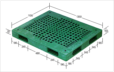 For Automated Warehouse Use NLP1350J ( 1350x1100x150(mm)